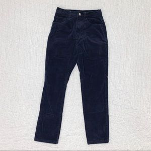 Brandy Melville Pants - Brandy Melville Blue Corduroy pants Brandy Melville Pants - Brandy Melville Blue Corduroy pants